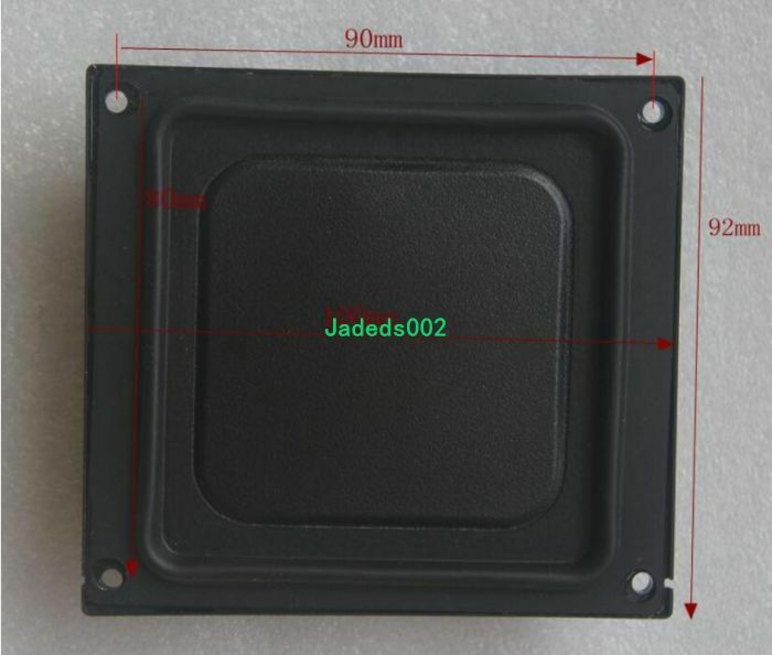 2pcs 100*92mm bass radiator passive Speaker Bass diaphragm