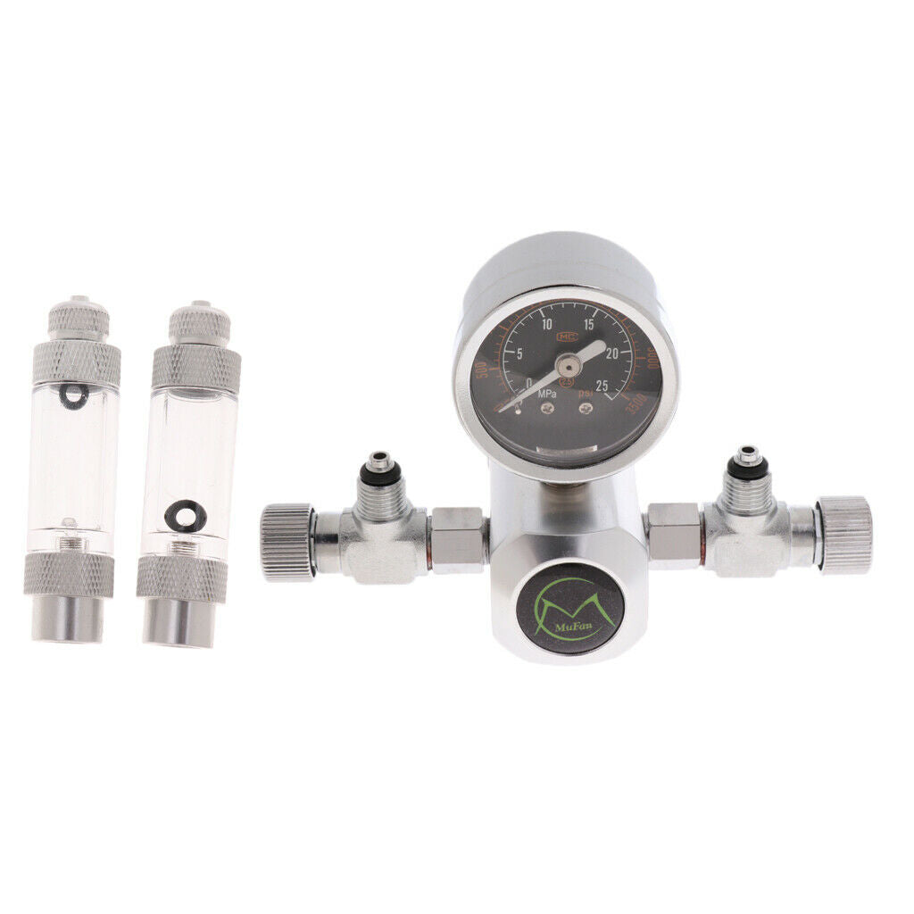 W21.8 Aquarium carbon dioxide CO2 regulator Pressure reducer Bubble counter
