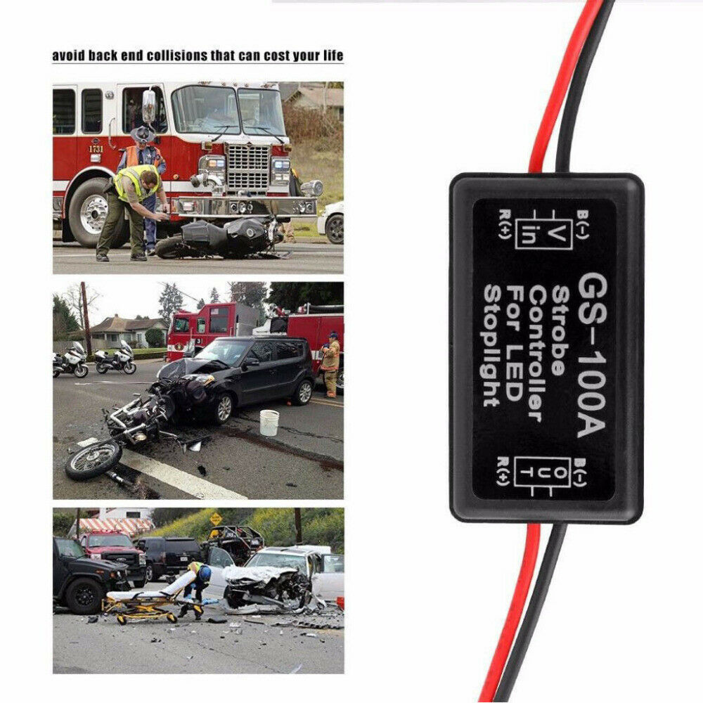 Flash Strobe Controller Module for Vehicle Car LED Brake Stop Light Signal Light
