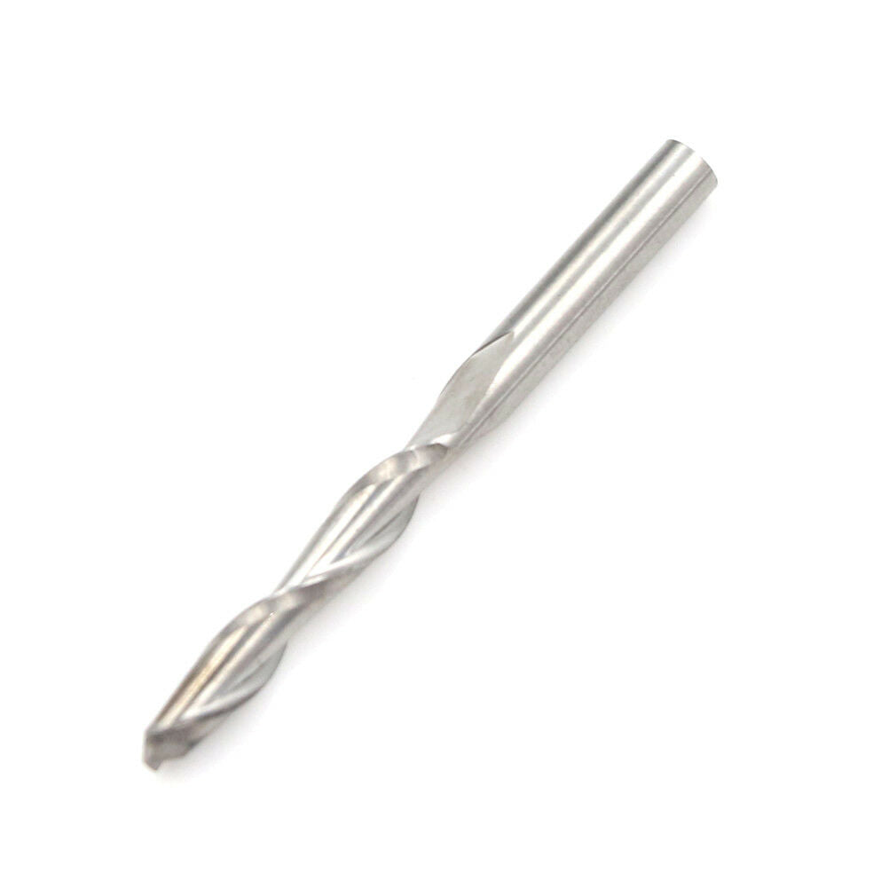 2pcs Flute 3.175mm Carbide CNC Ball Nose End Mill Bits 22mm Router Too.l8
