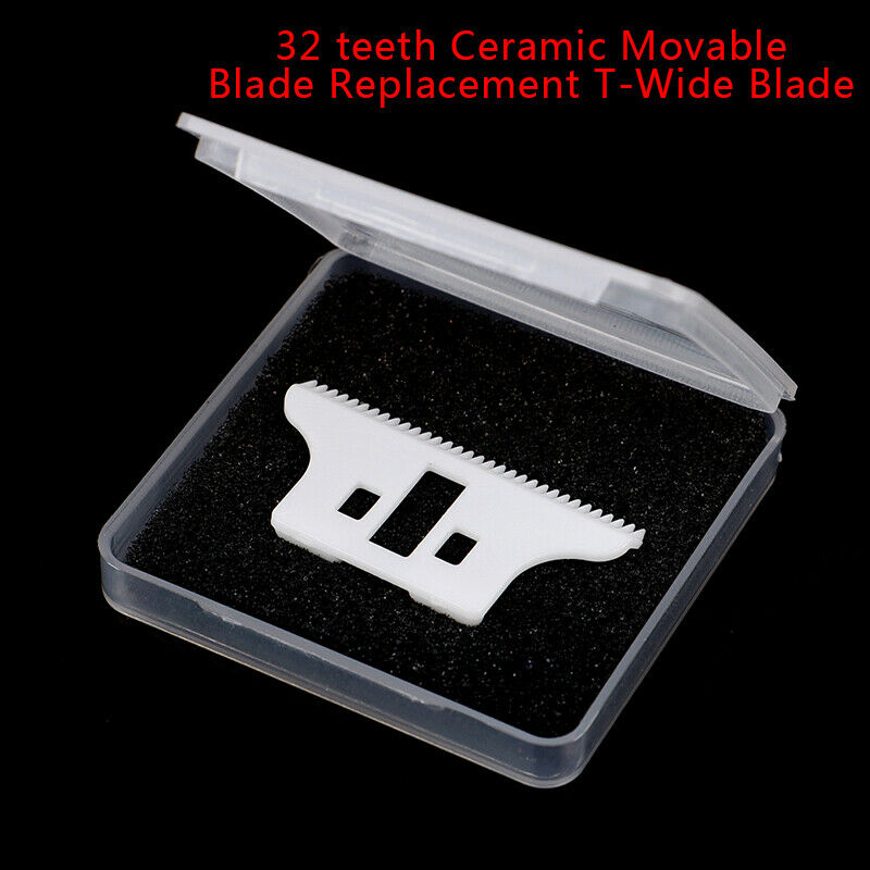 32Teeth Ceramic T-wide Trimmer Movable Blade T-outliner for 8081 Detaile .l8