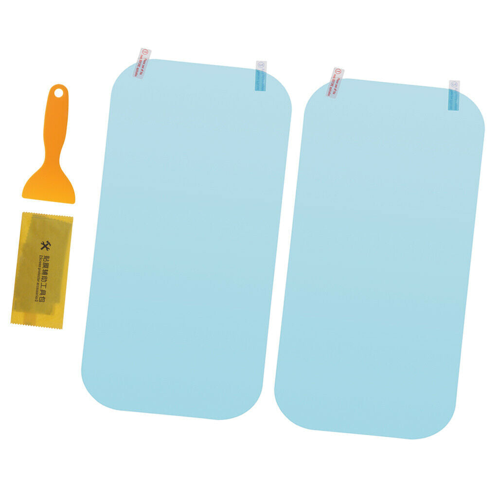 Car Anti-glare Fog Mist Coating Rainproof Waterproof Rearview Mirror Films