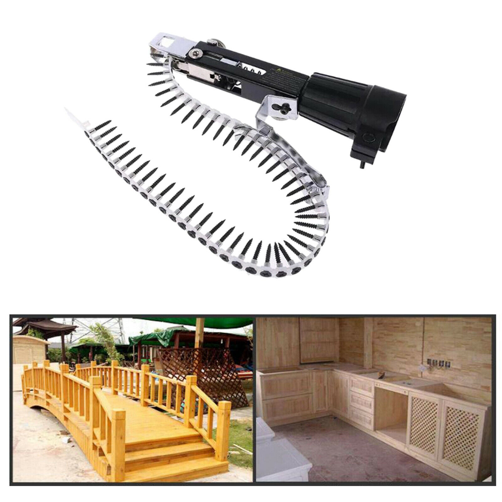 Nail Gun Adapter Electric Drill Screw Chain Spike Cordless Electric Drill