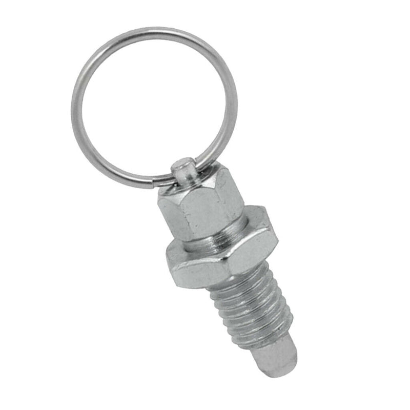 Index Plunger With Ring Pull Spring Loaded Lock Pin M6-3 Stainless Steel