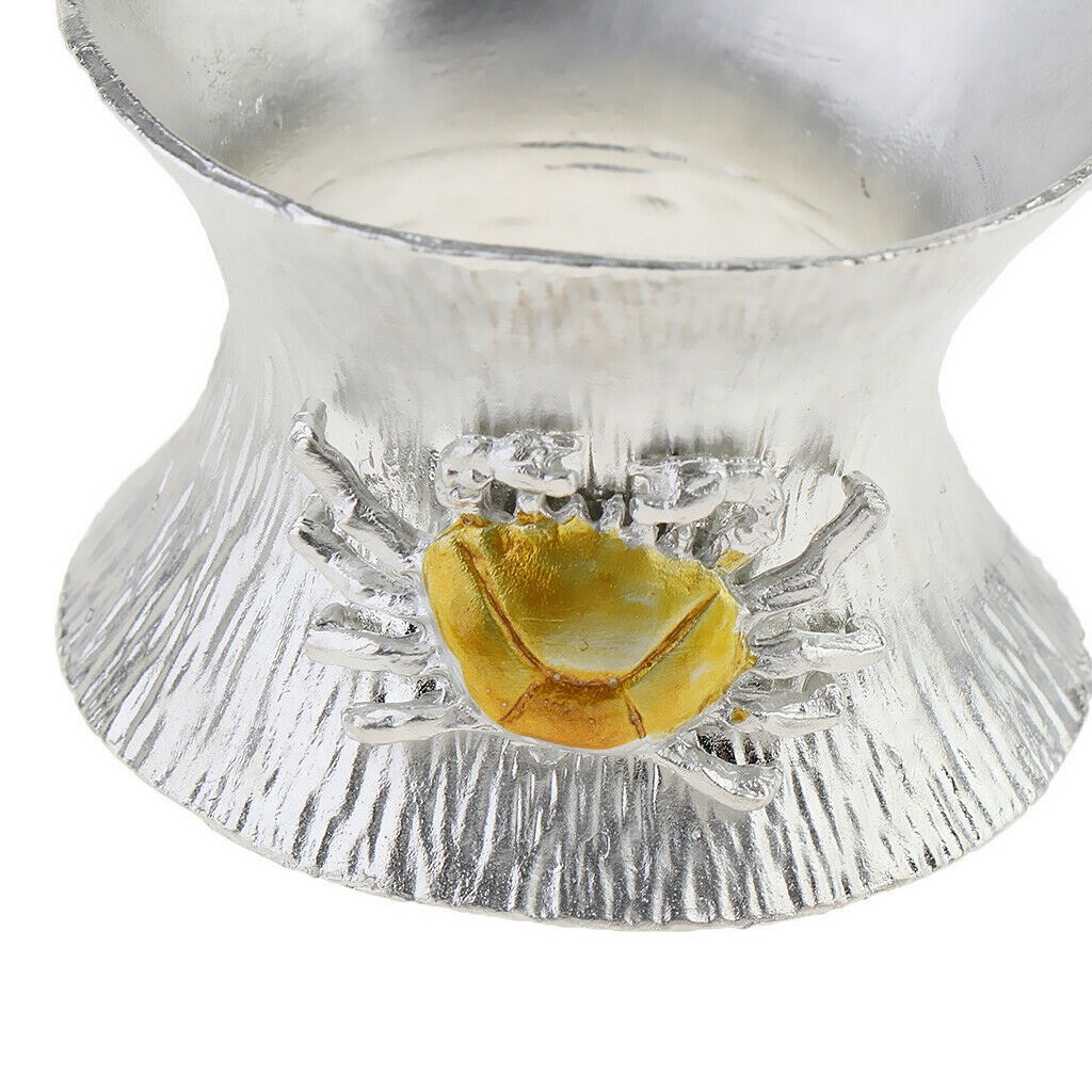 Pure Tin Tea Infuser Tea Filter Base Holder Tea Utensils Crab