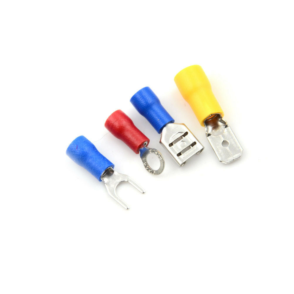 280Pcs/box Assorted Insulated Spade Crimp Terminal Electrical Wire ConnectDD