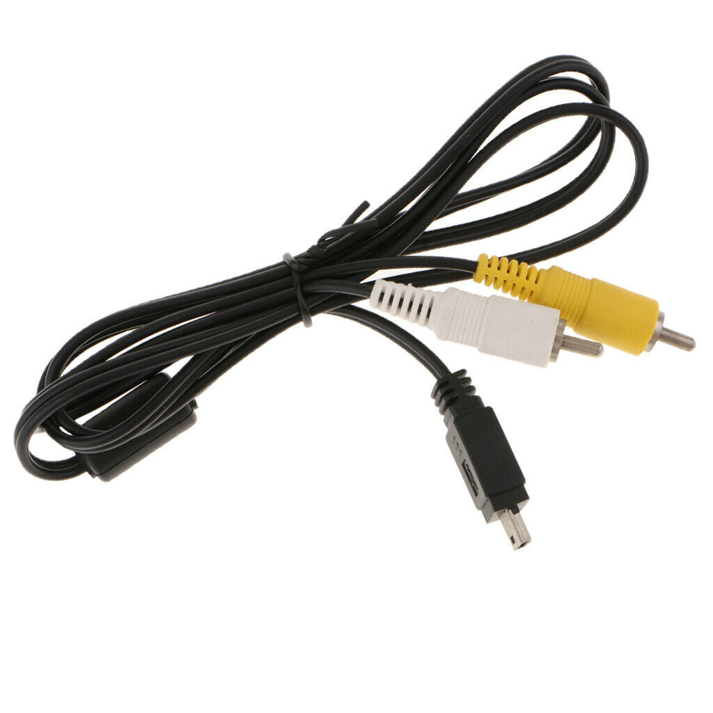 Micro USB Male to 2 RCA AV Adapter Cable for Canon   990 IS G10 S90 7D