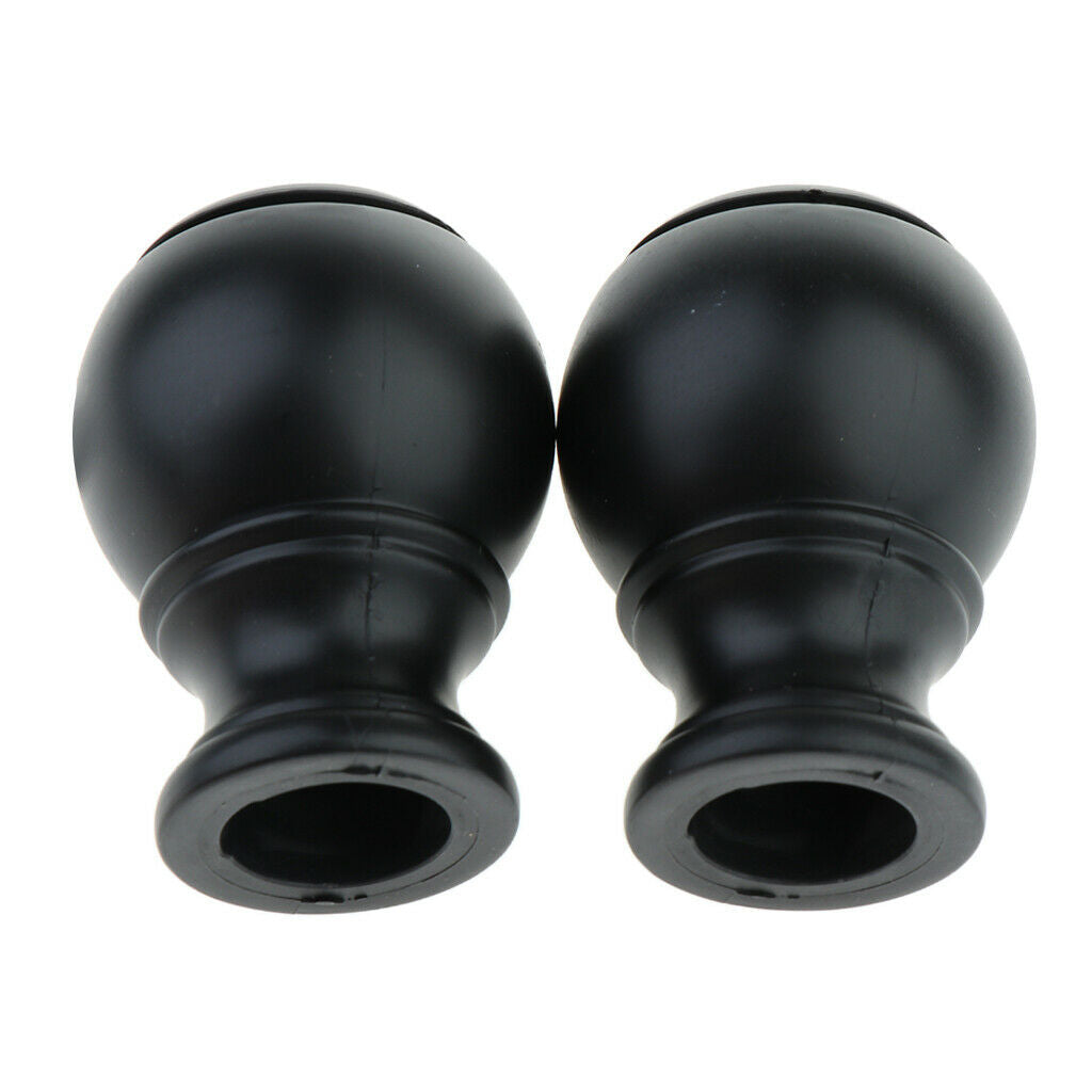 Set of 4 Drapery Curtain Panel Rod Pole End Caps Window Curtain Accessories