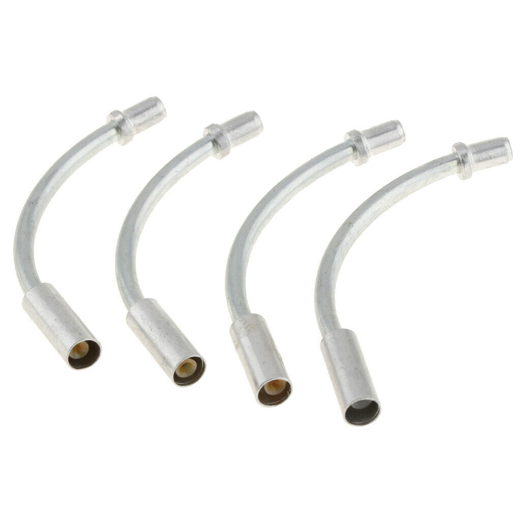 200PCS 90 DEGREE BIKE FLEXIBLE V BRAKE TUBE CABLE LINEAR PULL NOODLE GUIDE HOSE