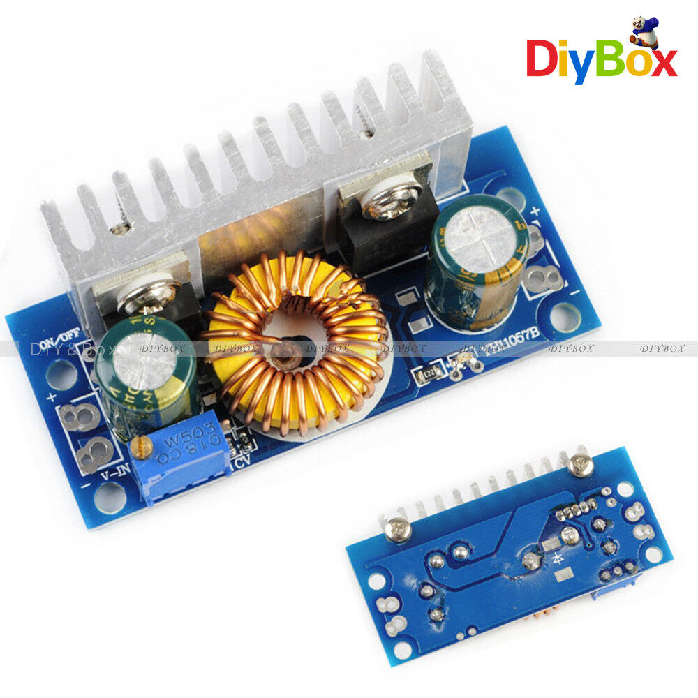 DC-DC Boost Converter 4.5V-32V to 5-42V 6A Step-Up Adjustable Power Supply