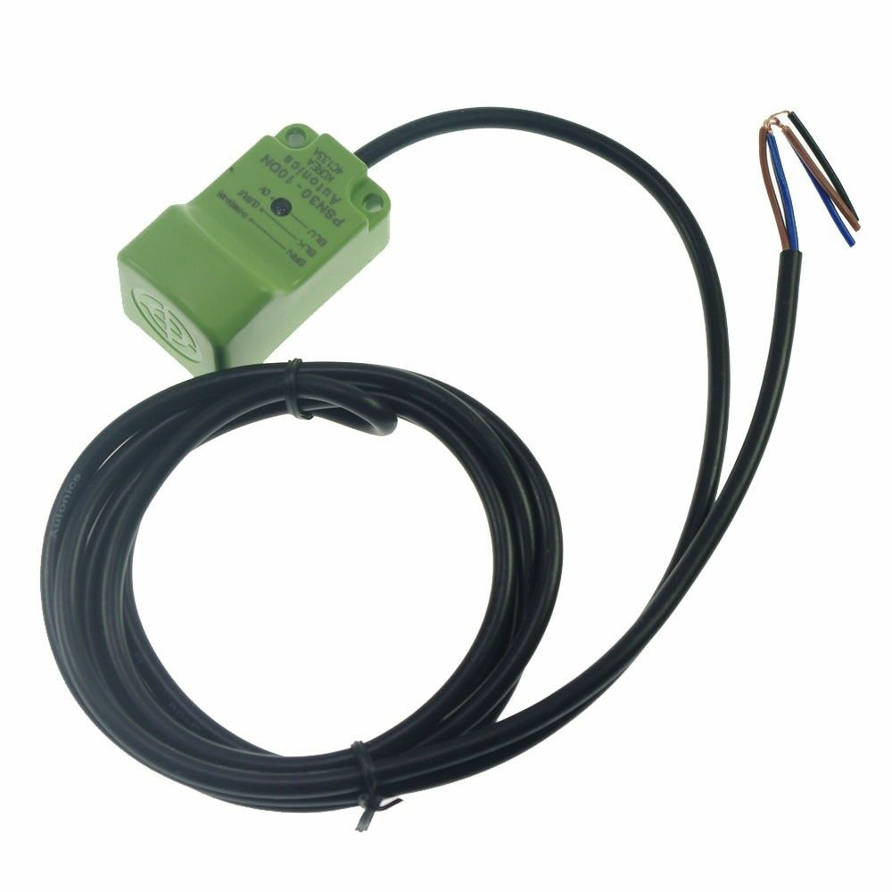 PS30-10DN Inductive Proximity Switch Sensor DC6-36V 3-Wire NPN NO 45*45*1mm(Rail
