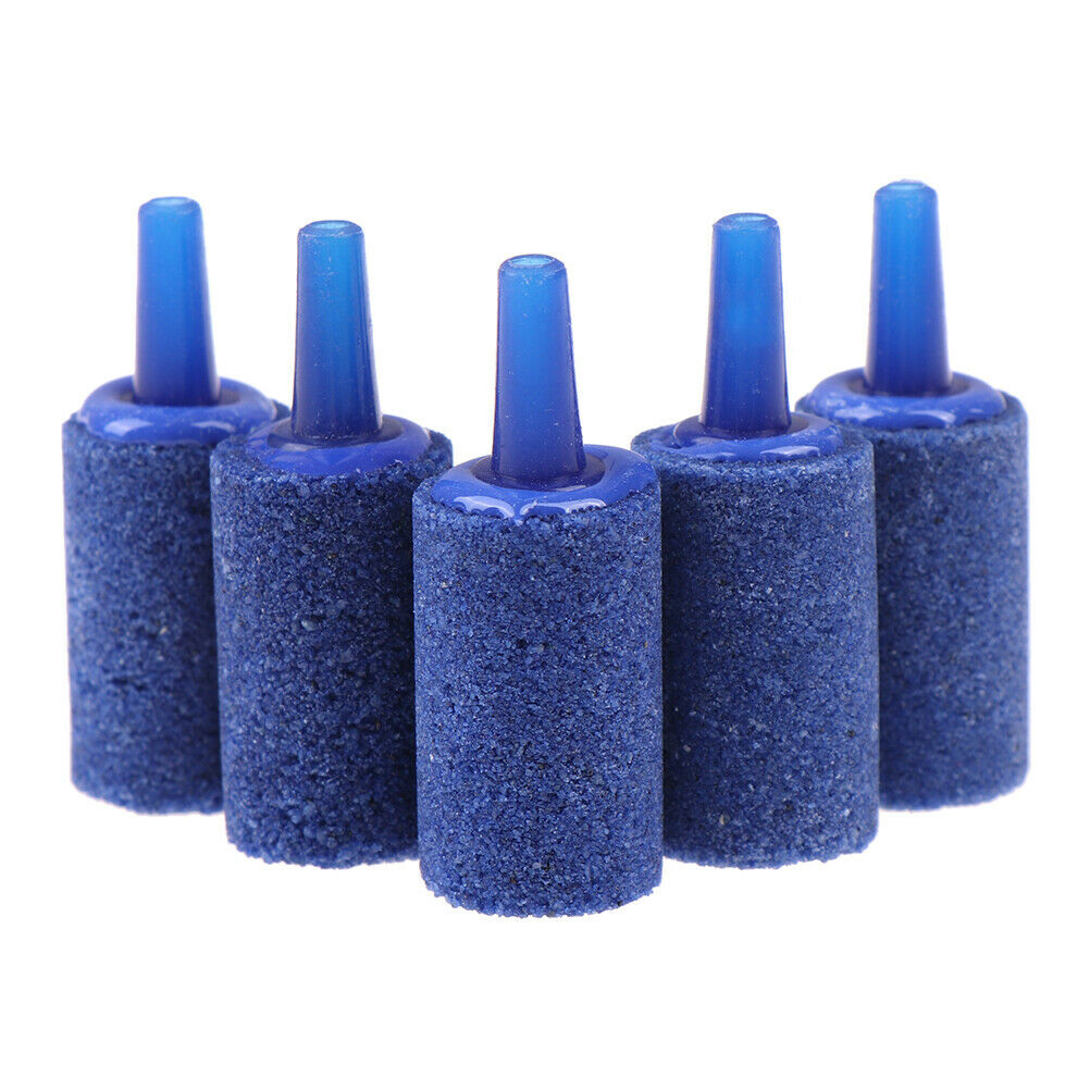 5pcs Cylinder Aquarium Bubble Fish Tank Air Stone Fish Tank Aeration Aera.l8