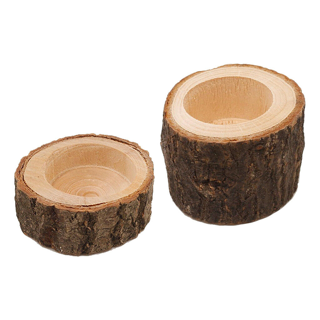 2pcs Wedding Decorative Candle Tree Branch Wooden Candle Holder