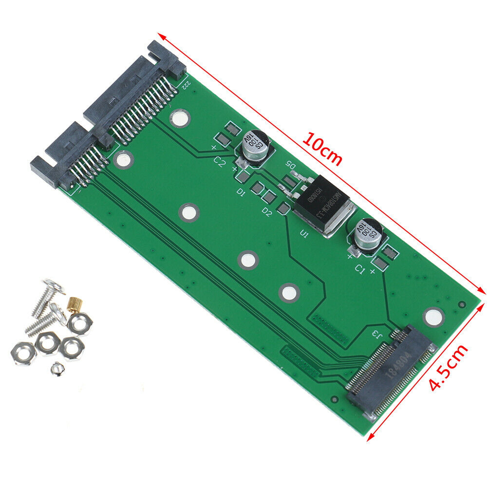 Laptop SSD NGFF M.2 To 2.5Inch 15Pin SATA3 PC converter adapter card with scr DD