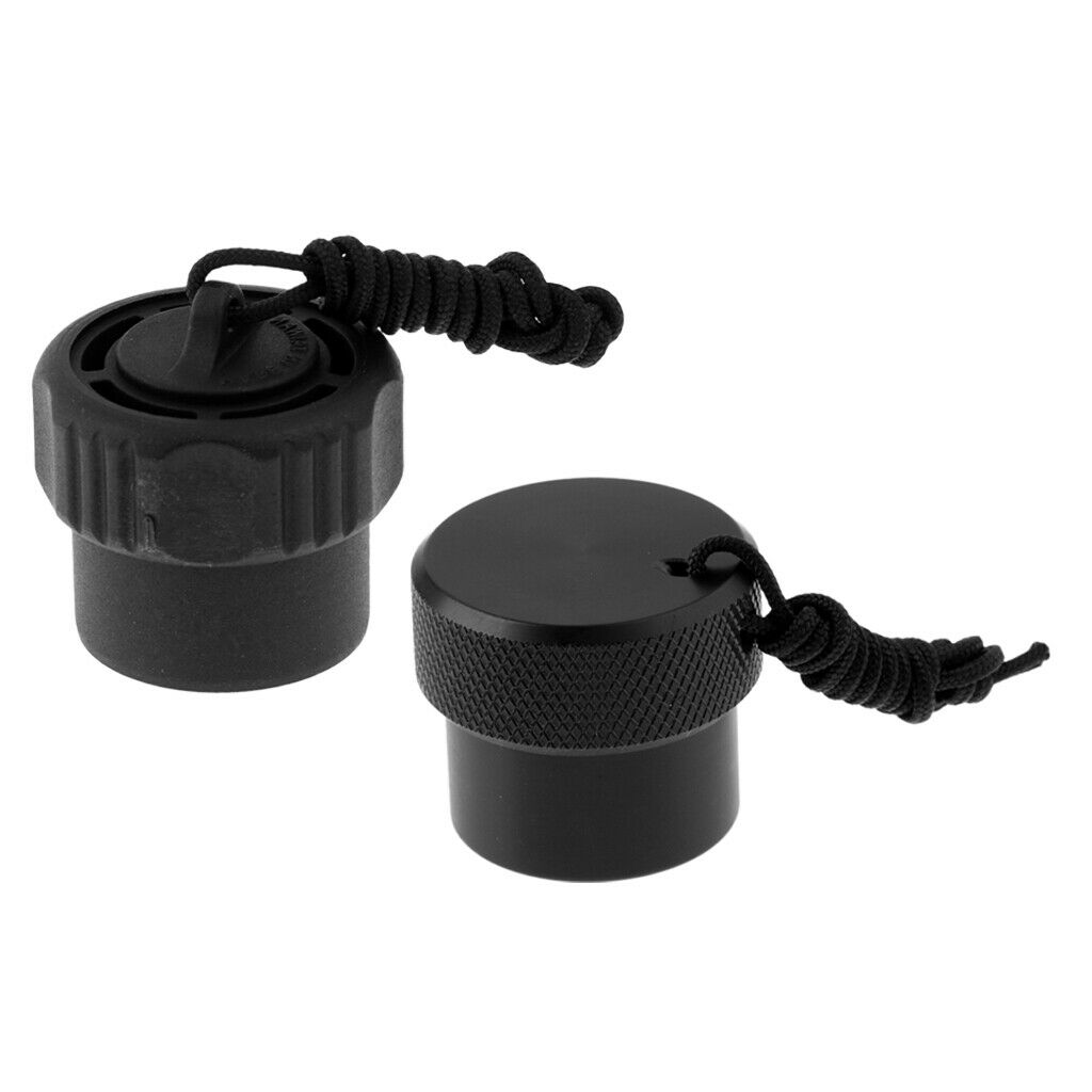 2Pcs Scuba Diving DIN Tank Cylinder Valve Dust   for First 1st Stage Dive