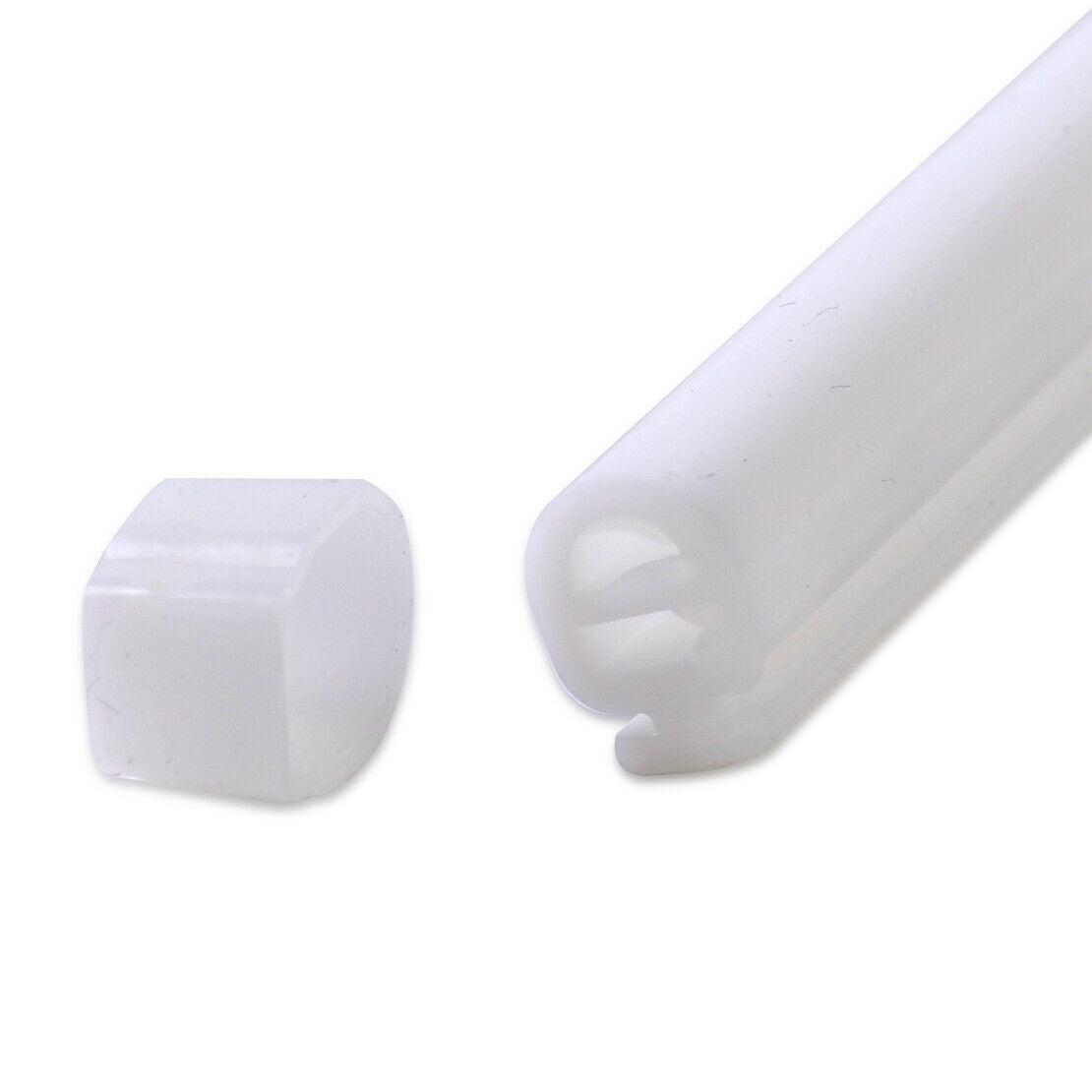 2X 30CM Flexible Soft LED Silicone Guiding Light Tube Strip DRL Turn Signal An