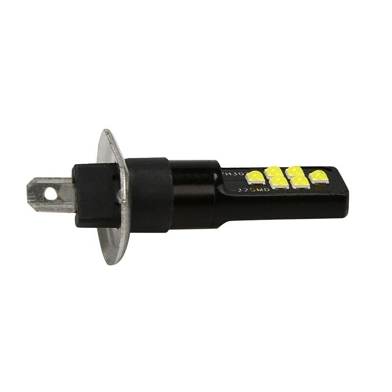 2Pcs H1 Car Led 12V-24V 12Smd Light Bulb 3030 Chipset,W5W Bulb194 Led Bulb ForU8