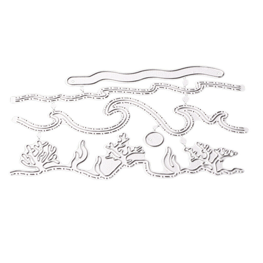 Lacework Metal Cutting Dies, Die Cuts Emboss Stencils For Scrapbook Decor