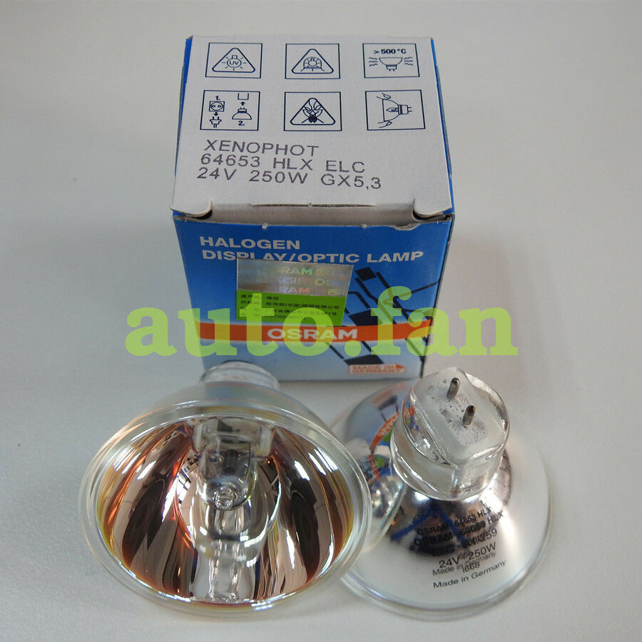1PCS for OSRAM ELC 64653 24V250W Endoscope Microscope Halogen Bulb G6.35