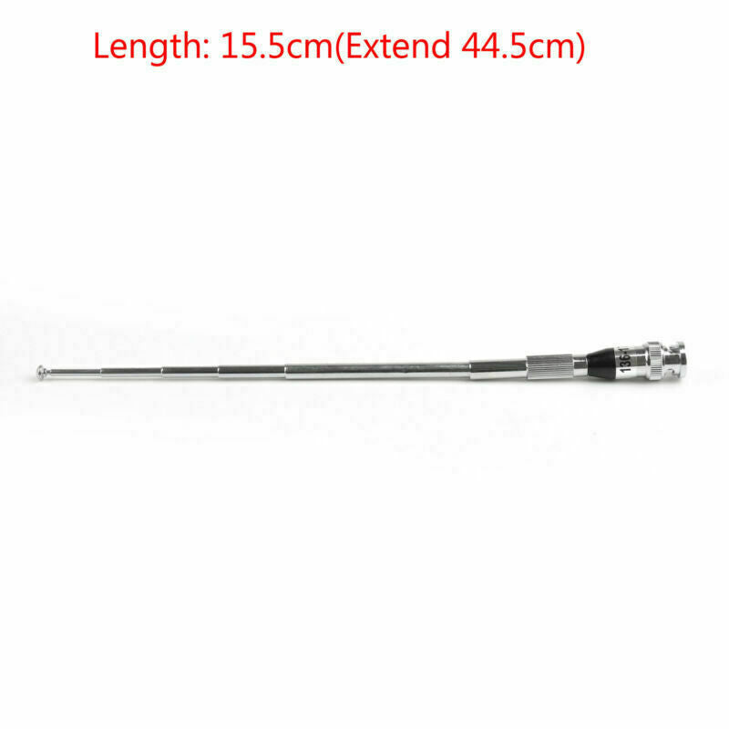 5Pcs Telescopic Antenna VHF 136-174MHz BNC Connector For Icom IC-V8 IC-V82 CA