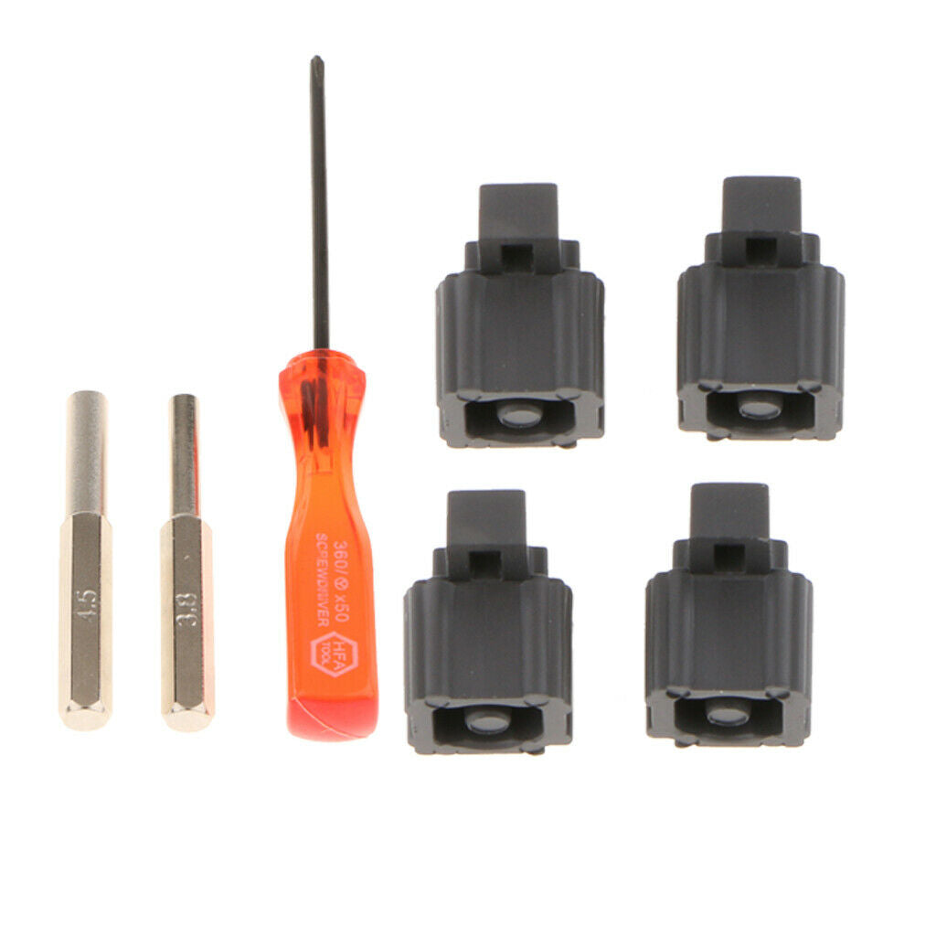 4x Left Right Buckle Latches W/ Screwdriver Kit for  Switch Joy-Con