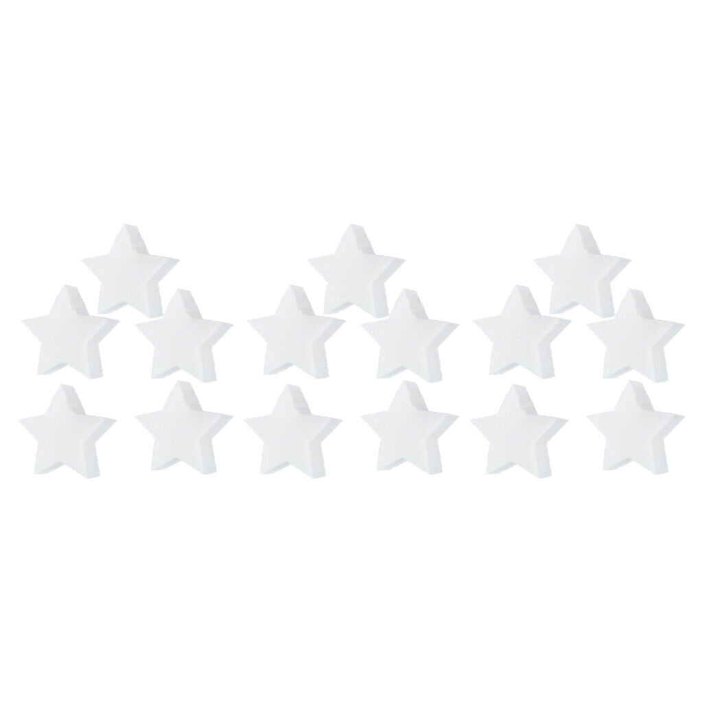 15pcs Oil Absorbing Sponge Swimming Pool Accessory Star Shaped Foam Sponge