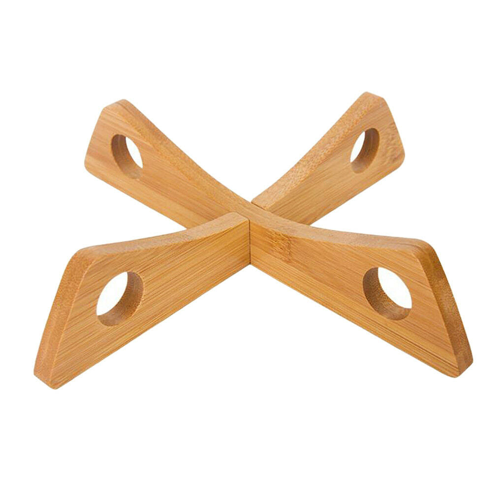 Bamboo Placemats Dinning Table Antiskid Pad Mat Kitchen Accessories Placemat