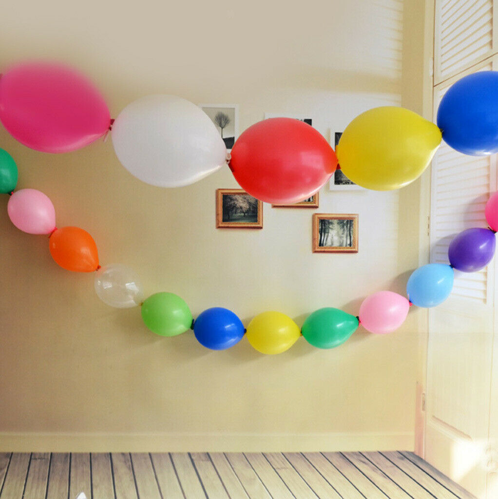 100pcs Link Latex Balloons Wedding Birthday Party Decoration