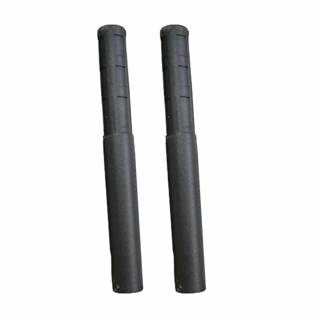 2pcs Golf Shaft Extender Long Durable Clubs Extension Rod Stick Rods Black