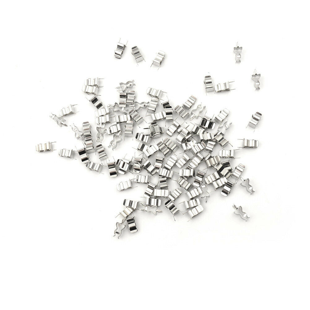 100Pcs PCB Mounting 5*20mm Fuse Holder Clips Quick Fast Blow Fuses Holder.l8