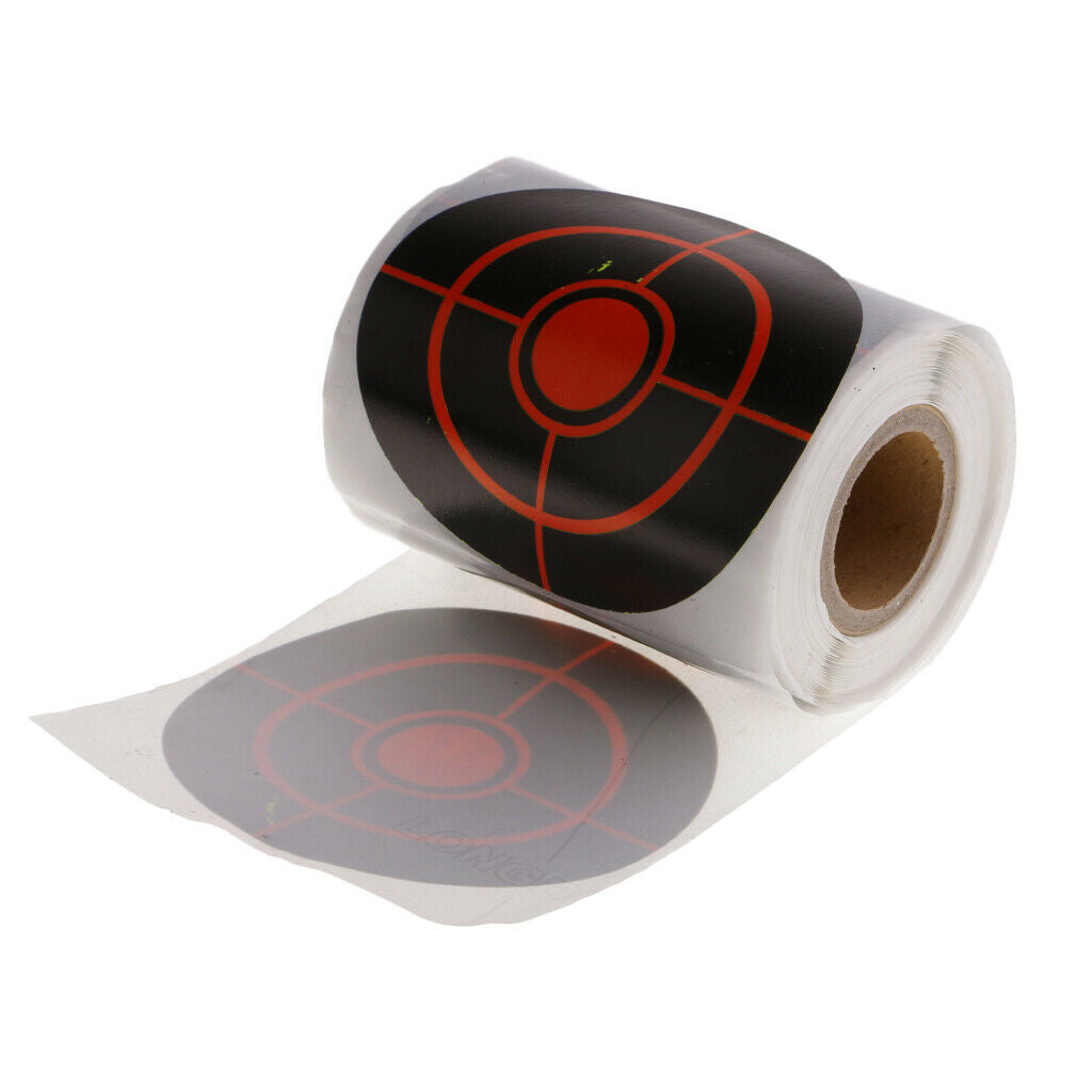 200 Pieces Black And Red Target  Stickers for Shooting Exercises