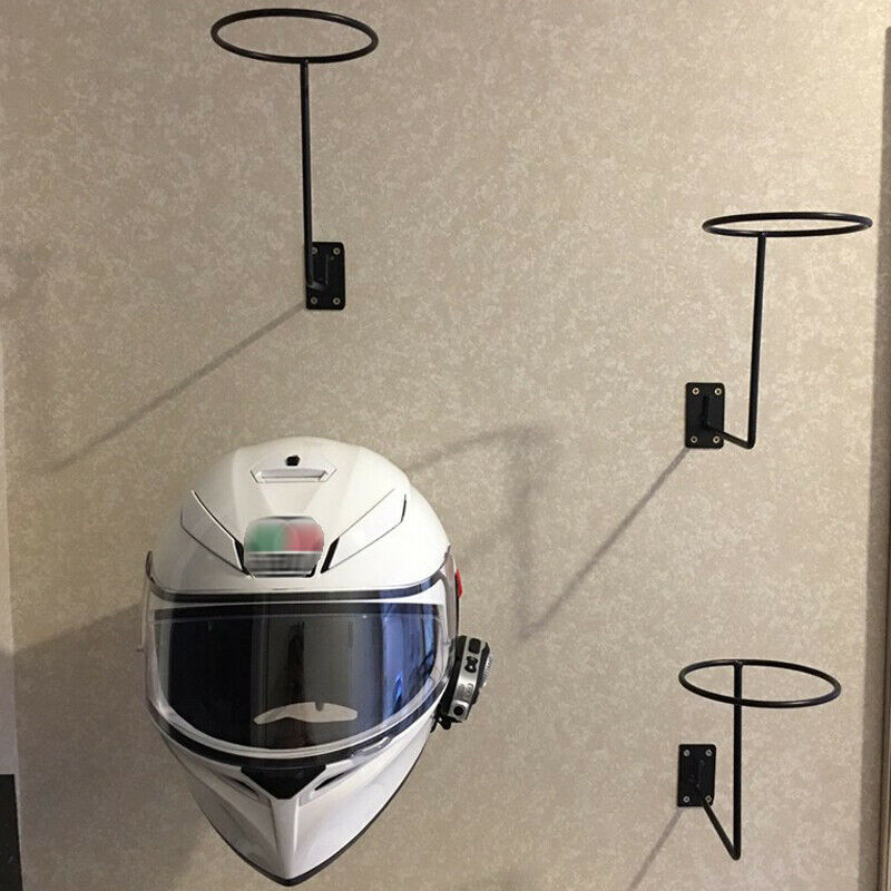 1PC Metal Hat Display Stand Motorcycle Helmet Ball Holder Wall Hook Rack General