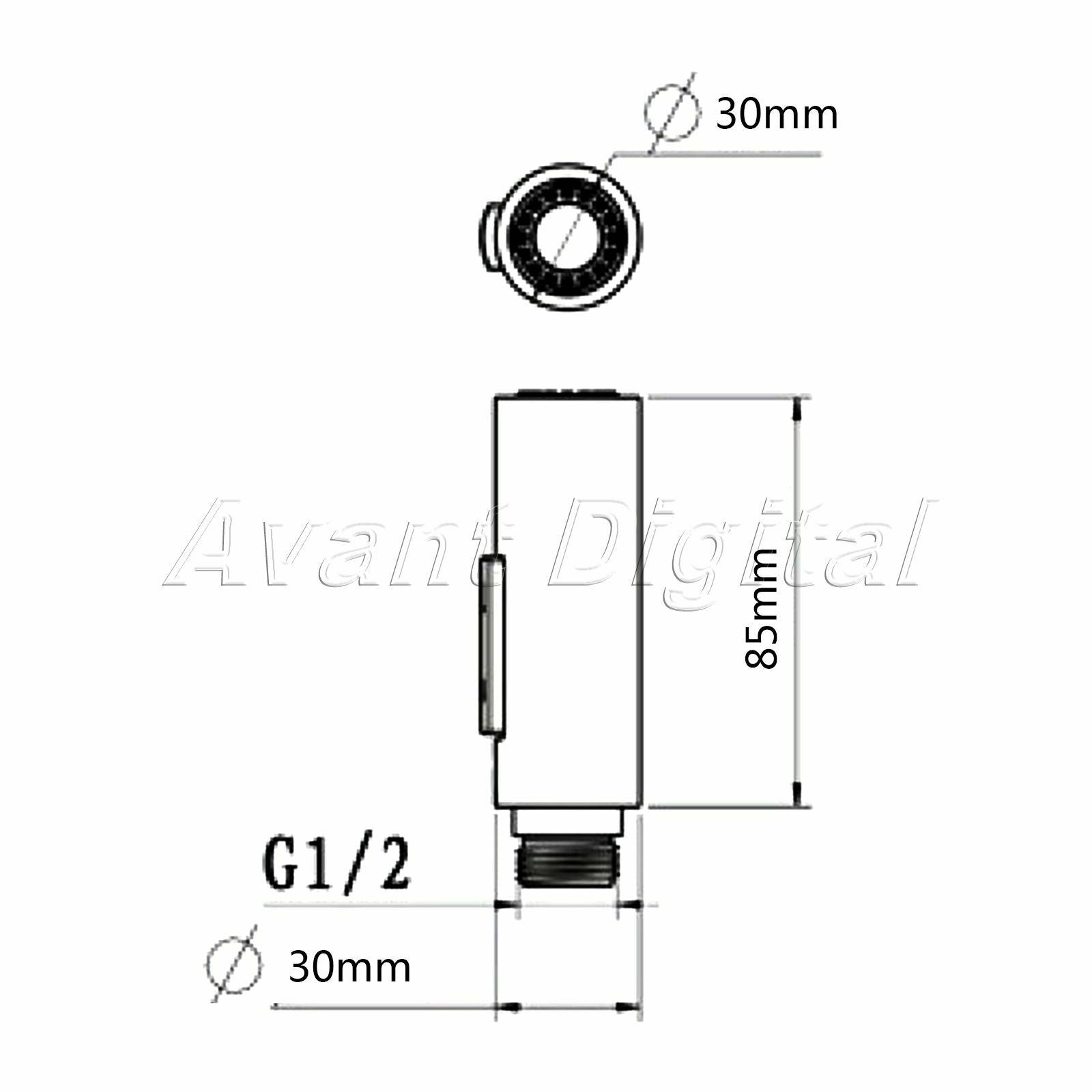 Tap Pull-Out Spout Nozzle Kitchen Tap Faucet Nozzles Spray Head Rain Bubbling