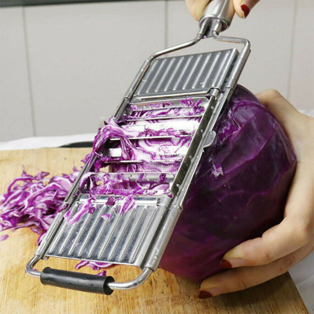 3-in-1 Multi-purpose Vegetable Slicer Stainless Steel Grater Cutter Shredders