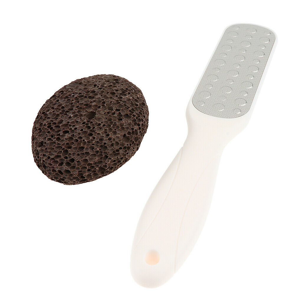 Foot File Pedicure Rasp Callus Remover  + Pumice Stone Dead Skin Scrubber