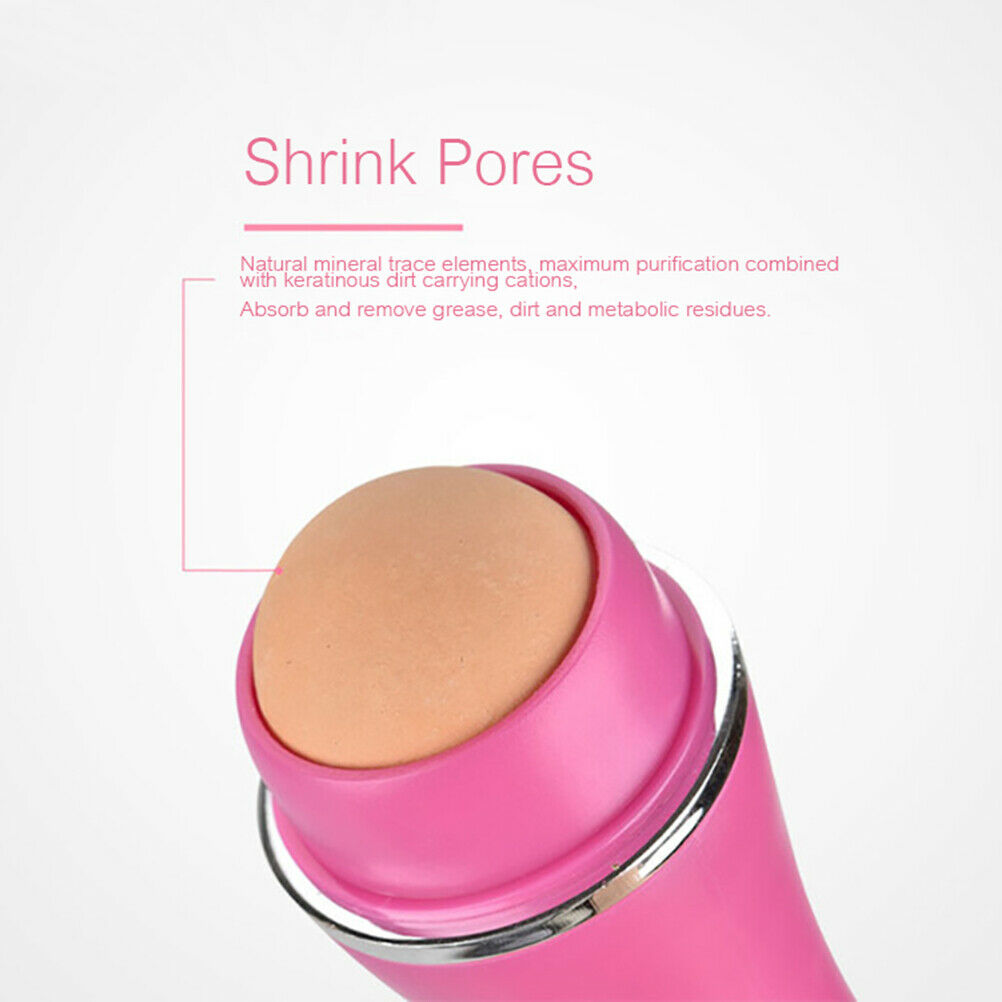 Facial Volcanic Stone Oil Absorbing Ball Roller Natural Mineral Face Oil Control