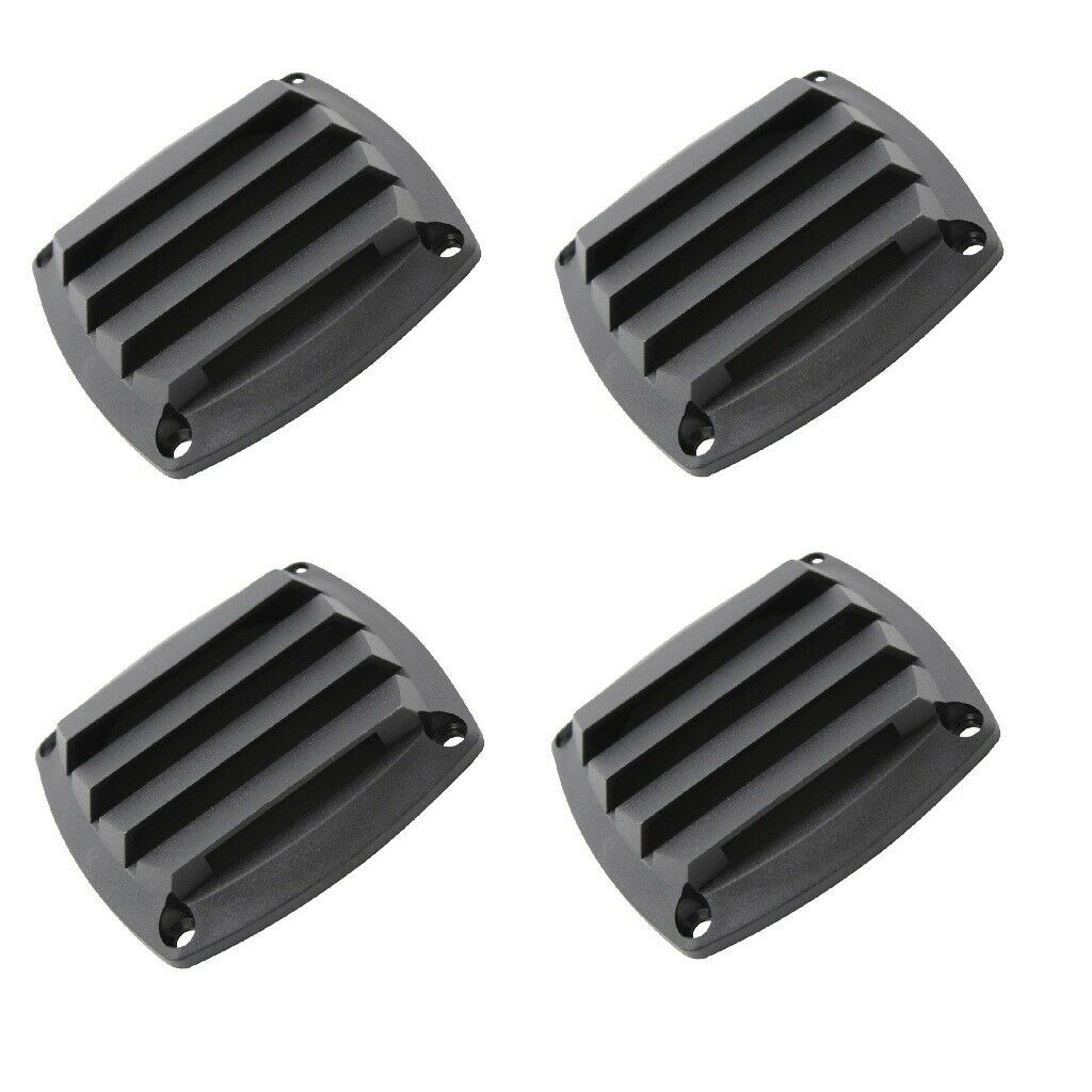 4Pcs Louvered Vents Marine 3-1/4'' Tube Air Vent Cover for 3'' Tube Hose