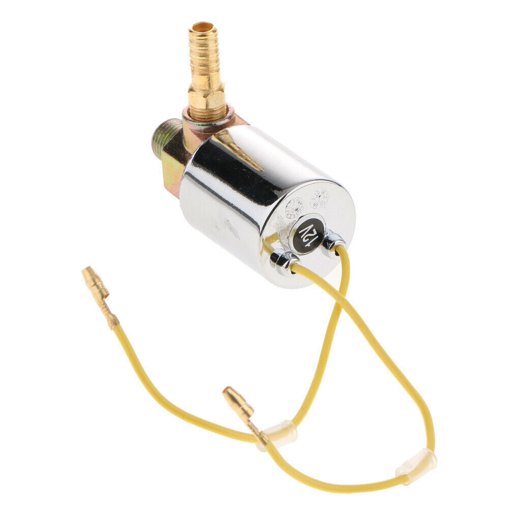 12V 24V Car Truck Truck Horn Air Electric Solenoid Valve 1/4 Inch ID Hose