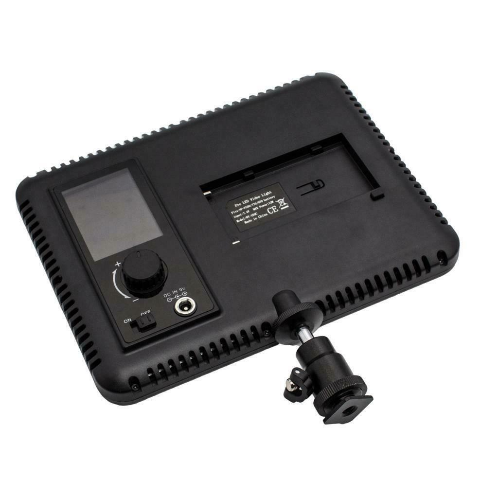 WY-160C Video Light Photography   Lamp3300k-5600k Camera Camcorder