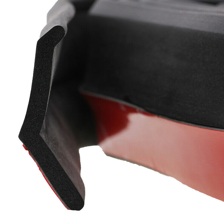Front Bumper Spoiler Chin Splitter Trim Body Protector Universal 8.2ft Strip