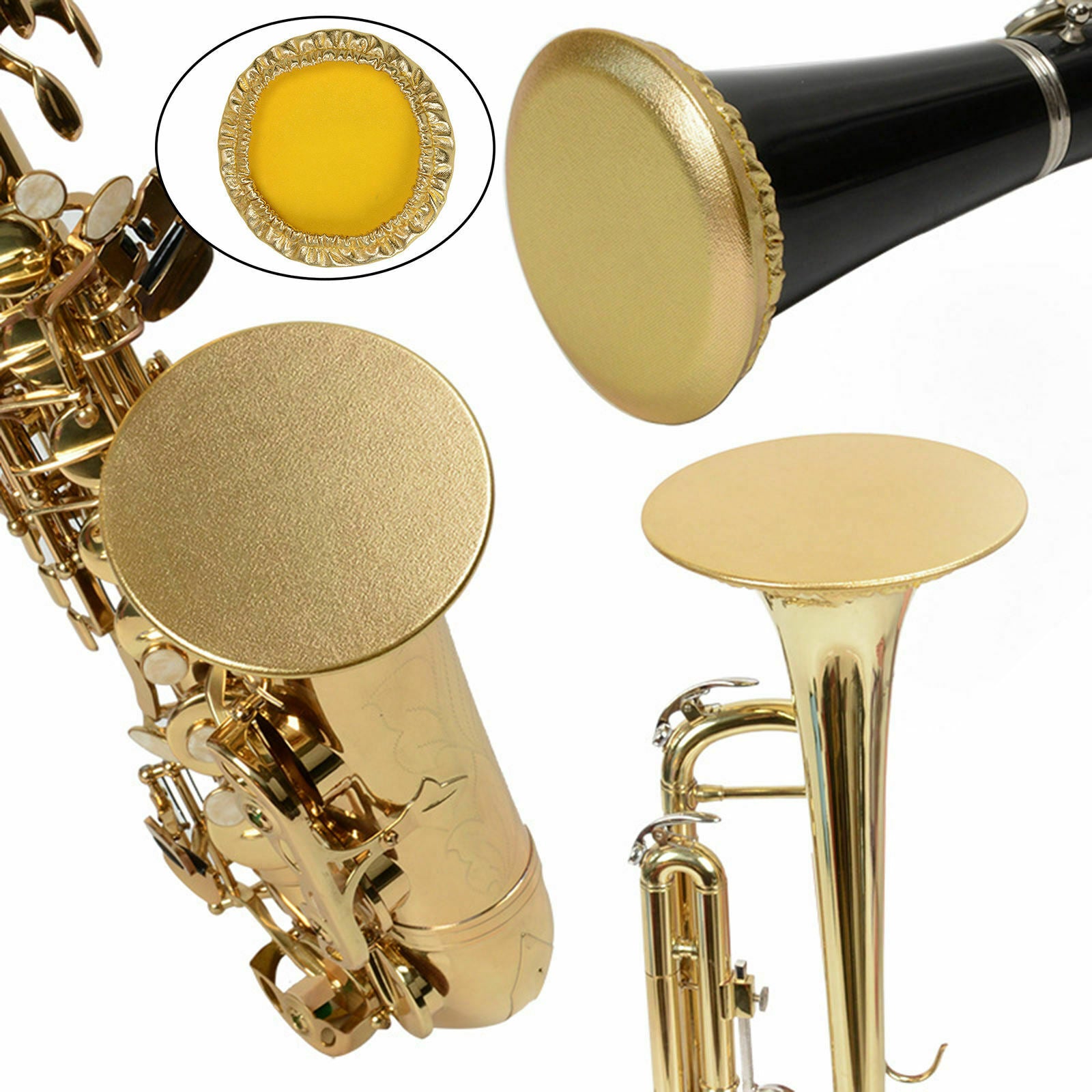 1PC Saxophone Bell Cover Bell Cover Dustproof Noise Reduction for Trombone S