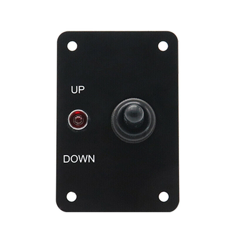 15A Anchor Winch Windlass UP/DOWN Toggle Switch Control Panel with LED Pre-Wired