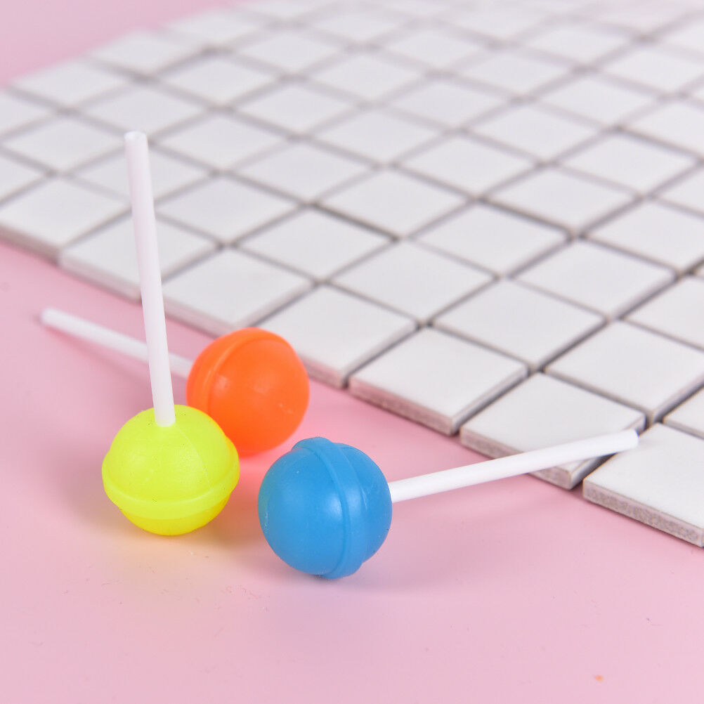 6Pcs Creative Sweet Candy Lolipop Eraser school office supplies Gifts for.l8