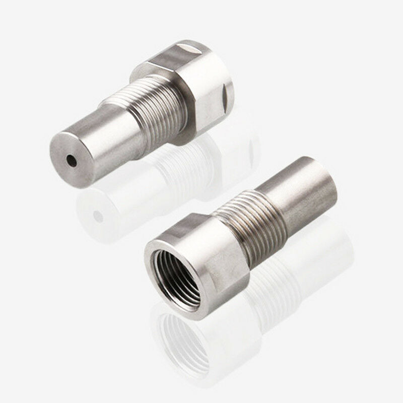 304 Stainless Steel Oxygen Spacer Sensor Extension Dual Fit Remove Fault Code