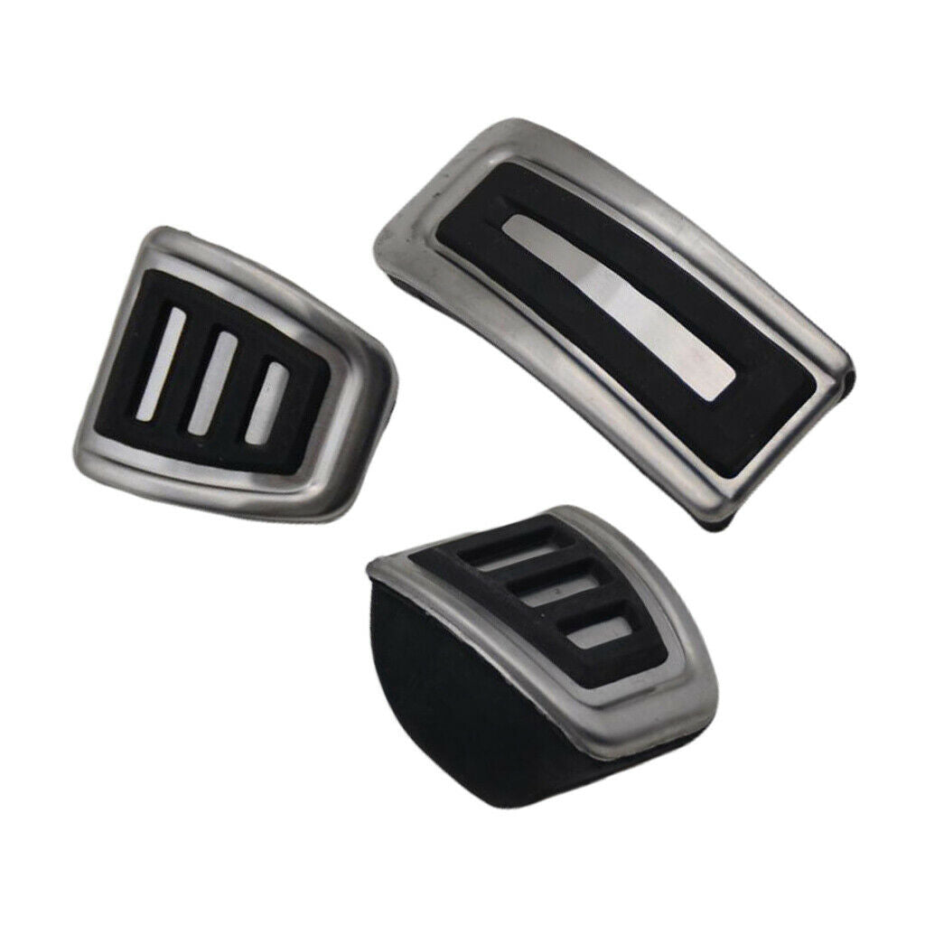 Car Stainless Steel Brake Pedals Set for Polo Bora   Golf IV   MK4