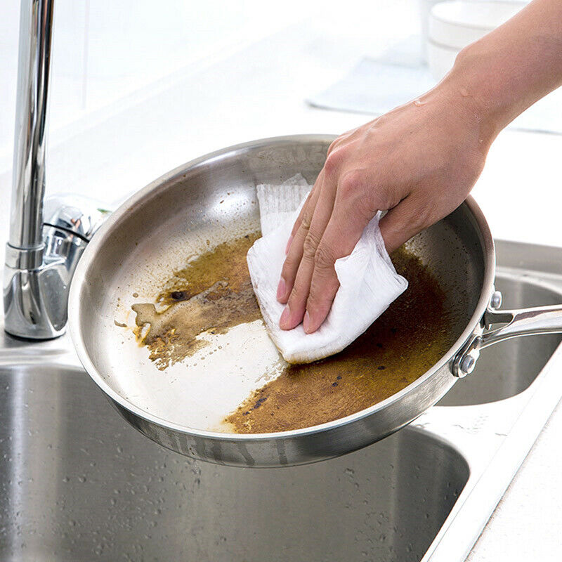 12pcs/set Kitchen Absorbing Paper Non-woven Anti Oil Cotton Filters Cooke.l8