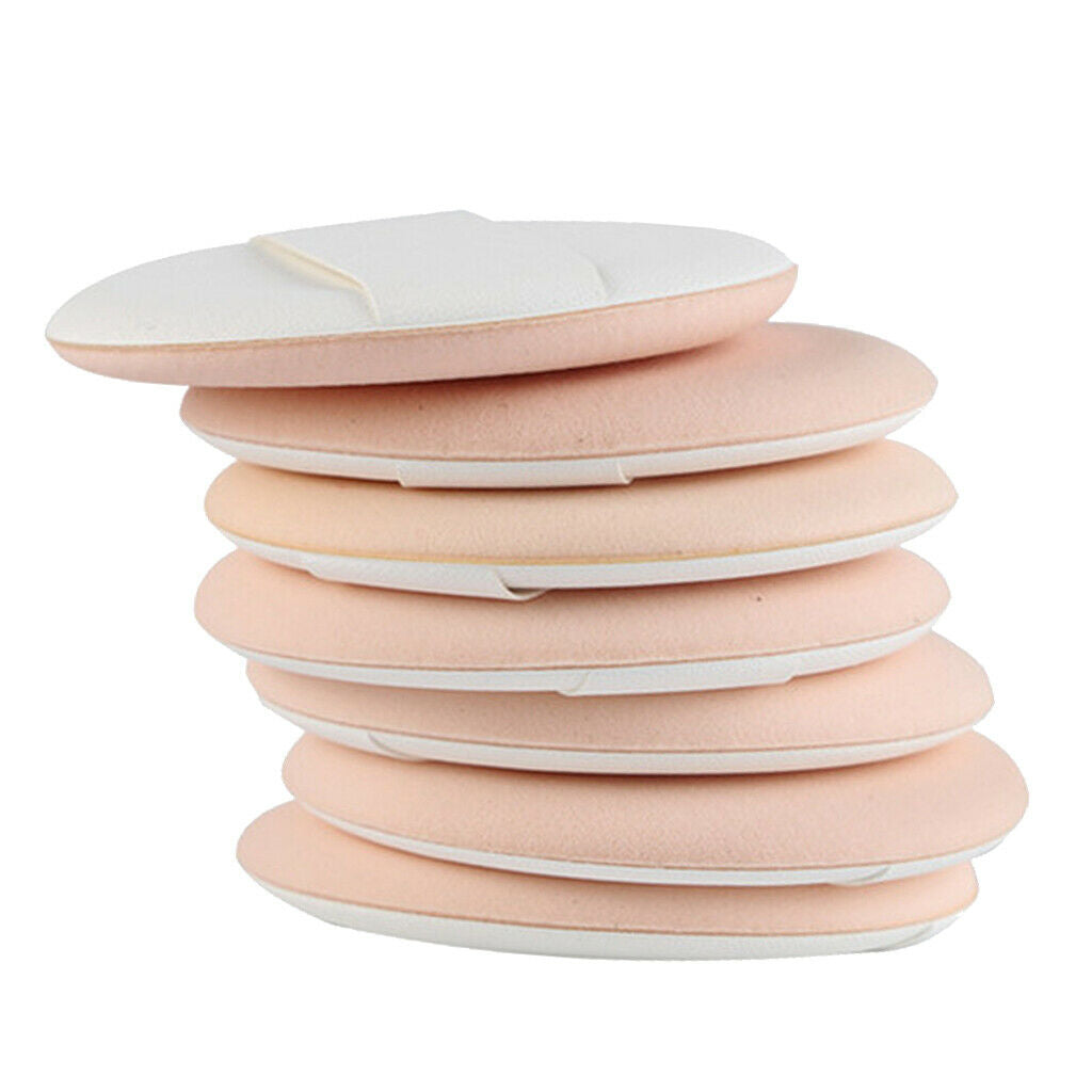 7pcs Beauty Makeup Powder Puff Pads Face Foundation Cosmetic Tool Nude color