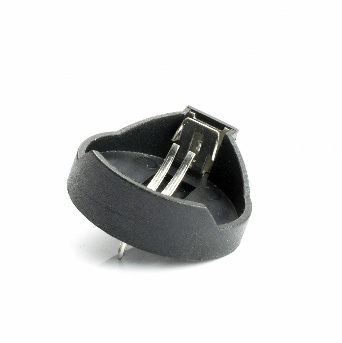 10pcs CR2025 CR2032 Button Coin Cell Battery Socket Holder Case Black Color