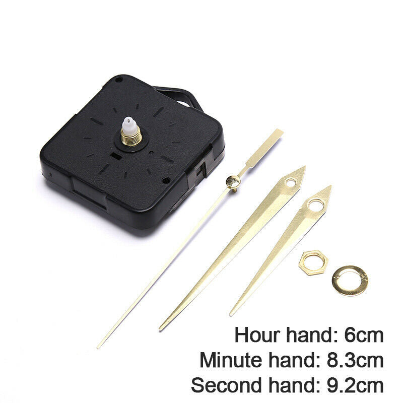 Quartz Clock Movement Mechanism Hands Wall Repair Tool Parts Set DIY Poin_BIMDF
