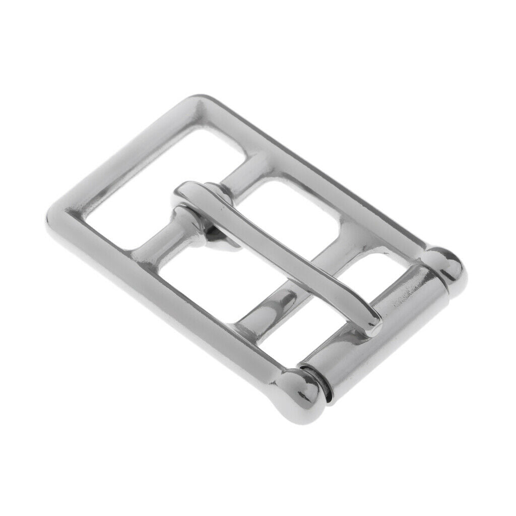 Replacement Bridle Buckle with Roller and Double Bar for Halter Hardware,